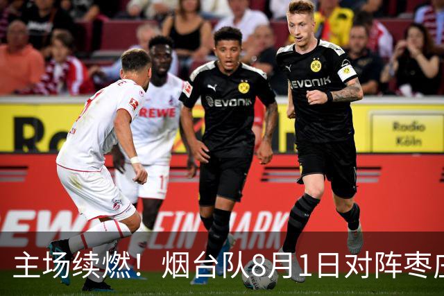 主场续燃！烟台队8月1日对阵枣庄队 售票通道今天12时正式开启