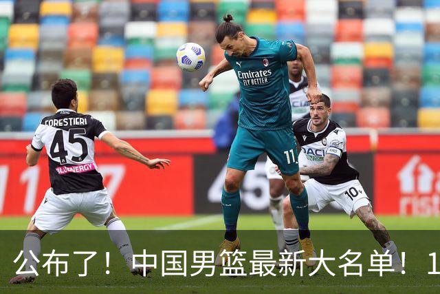 公布了！中国男篮最新大名单！1米96冠军后卫加盟
